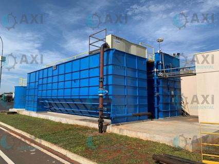 Estação compacta para tratamento de água - ETA aberta Estação compacta para tratamento de água - ETA aberta