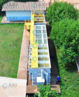 Estação compacta para tratamento de água - ETA aberta Estação compacta para tratamento de água - ETA aberta